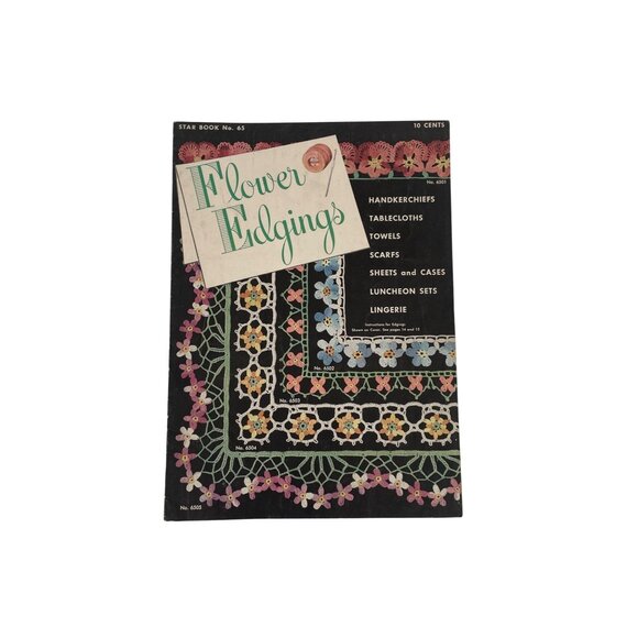 Vintage Crochet Pattern Booklet Collection 1940s Lot of 6! Midcentury - Picture 10 of 10